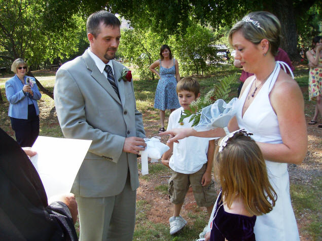 "With this ring, I thee wed…"