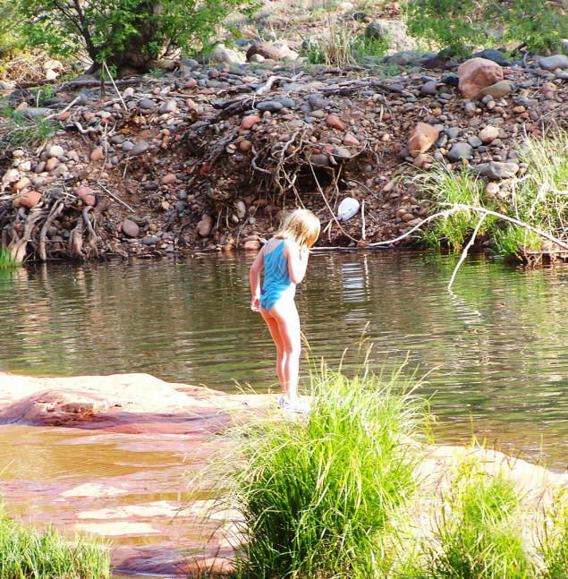 "This water is gross!"