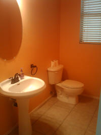 Downstairs half-bath