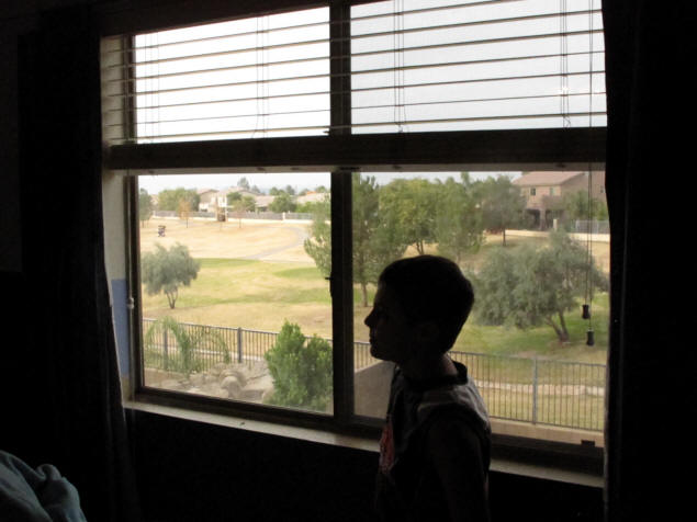 View from Zach's room.