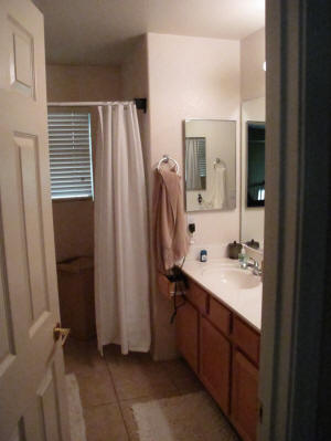 Upstairs bathroom.