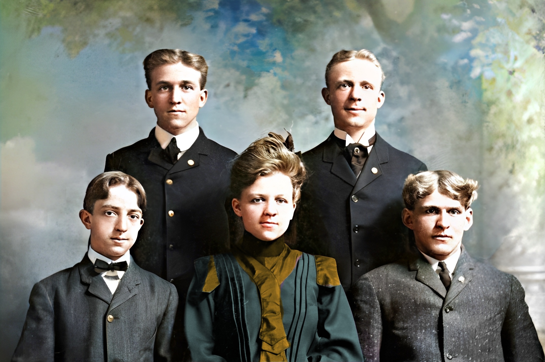 Brown Family siblings