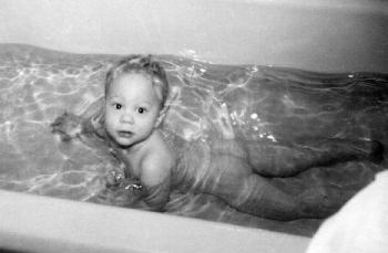 Me in bathtub