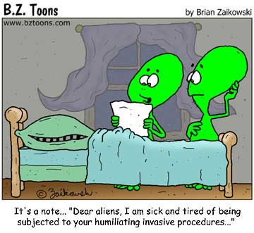 Note to aliens.