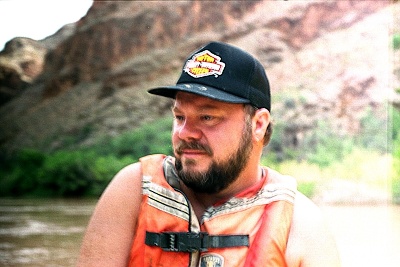 Me, rowing