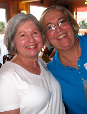 Nancy McLaughlin and Winnie Bedouin