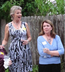 Linda Hall and Nancy Alexander