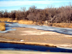 Not much snow remaining in Nebraska.