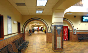 The Albuquerque Greyhound Station.