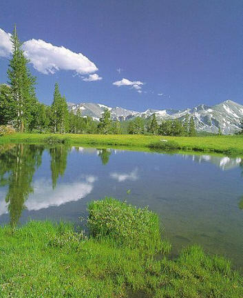 Tuolumne Meadows of Yosemite National Park