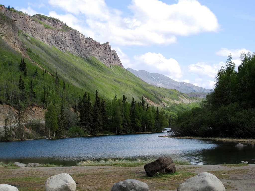 Unspoiled lakes abound.