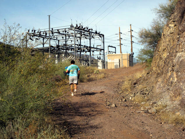 The not-quite-dead switching station.