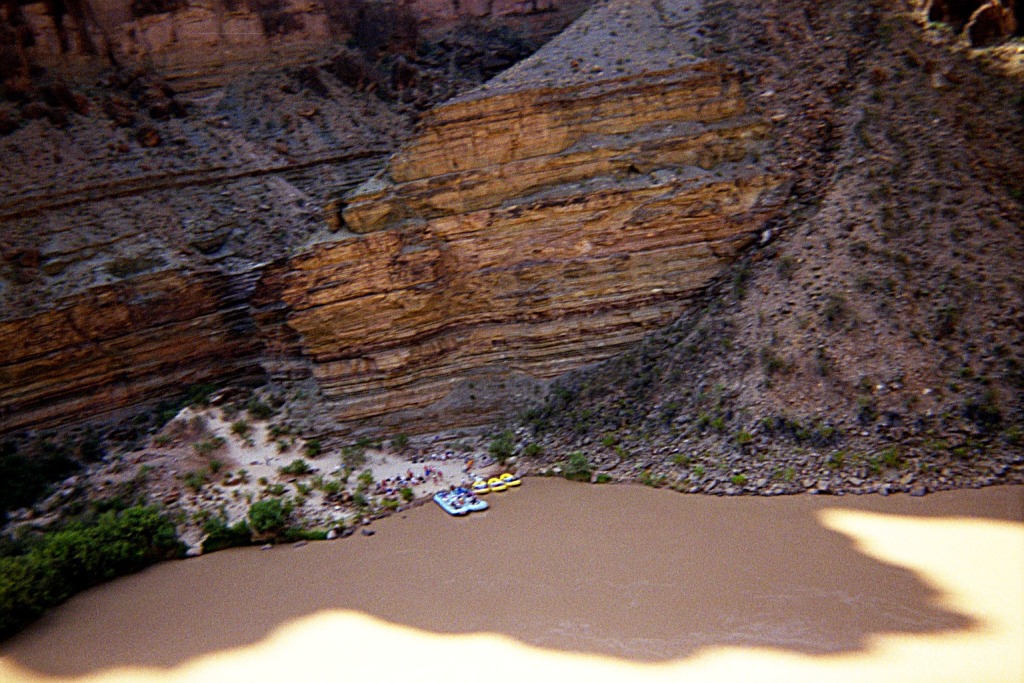 The Boats Below Looked Like Pills