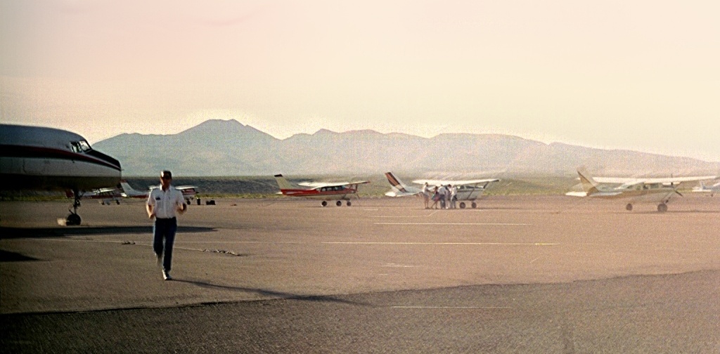 Our private airport experience.