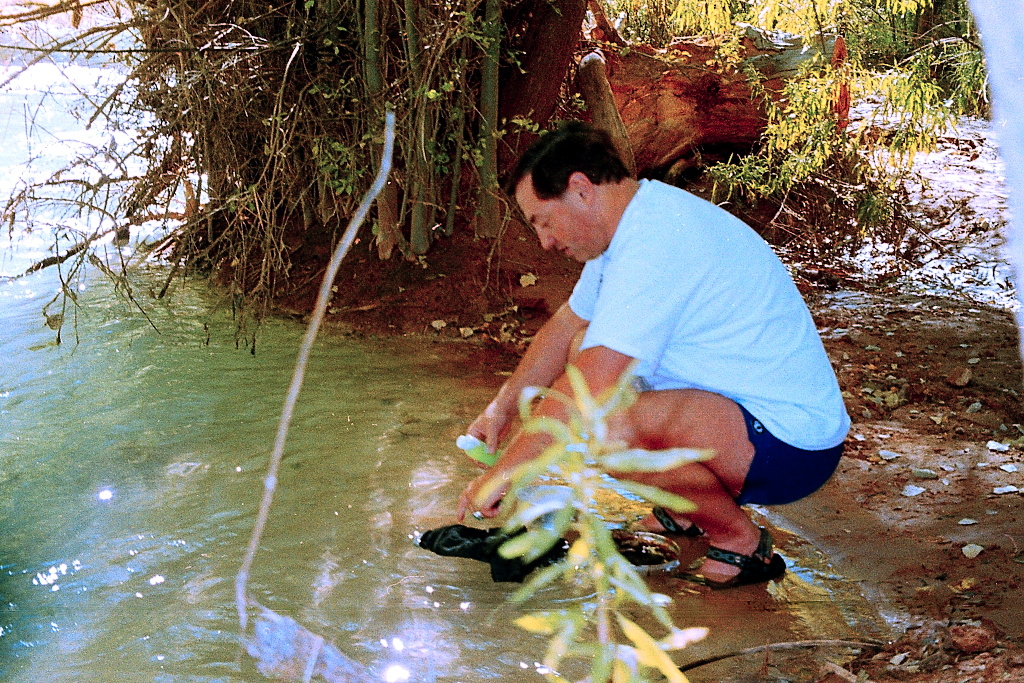 Michael Washing Up