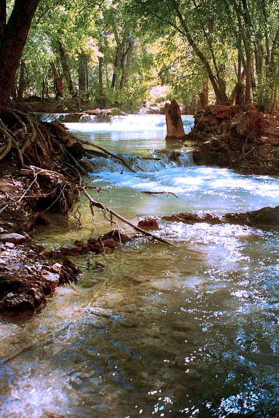 Travertine Cascade