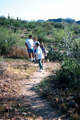 Michael, Carol, Mom, and Chelsea