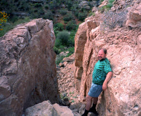 Me, ten years and fifty pounds ago.