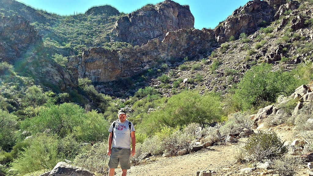 Paul at White Tank Mountain Regional Park