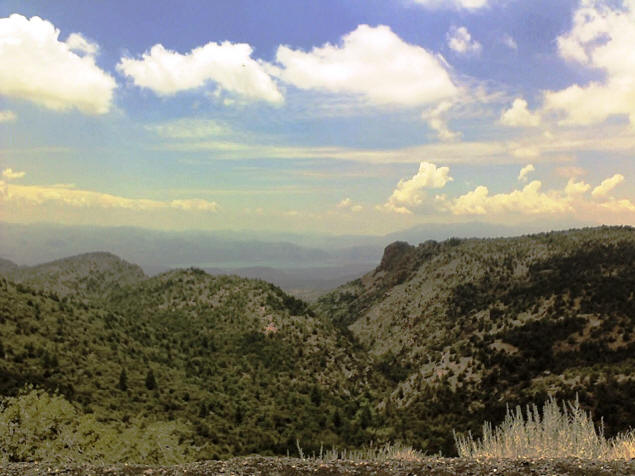 Last view of Lake Roosevelt.