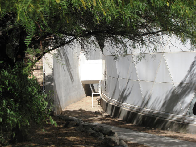 Exterior of the lung tunnel.