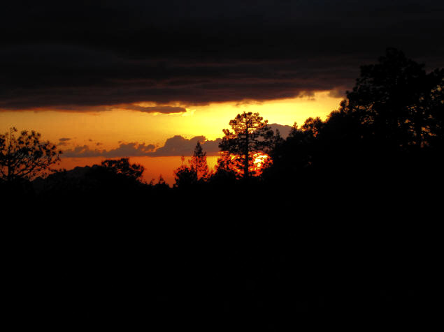 Sunset from Mount Lemmon.
