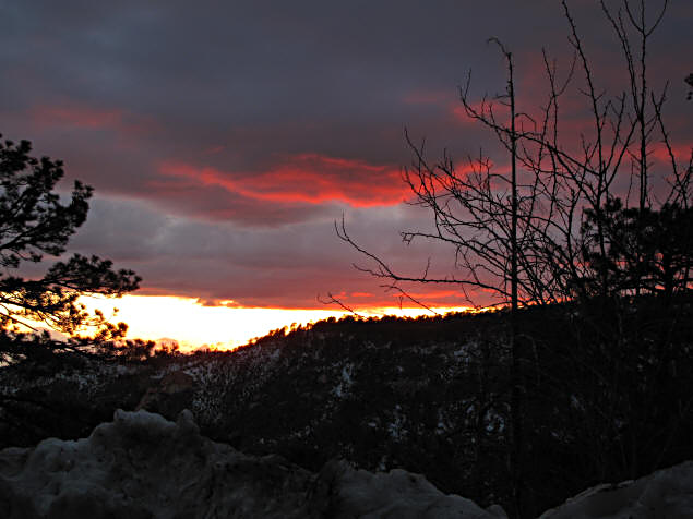 Sunset from Mount Lemmon.