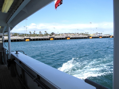 Leaving Long Beach behind.