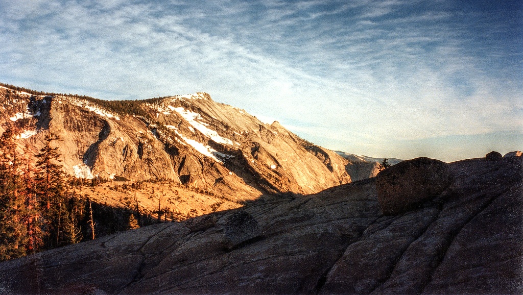 Yosemite's high country: Snow in June.