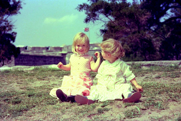 Dottie and Karen at the Old Fort.