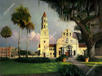 Victor Kowal's vision of the Cathedral, circa 1950.