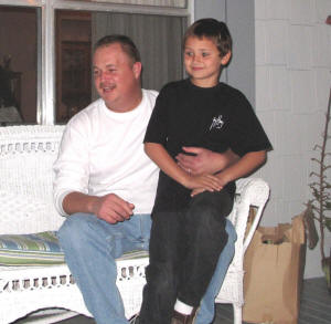 Kevin with son Zachary