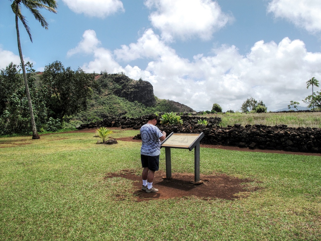 Poli'ahu Heiau, a site sacred to Native Hawaiians.