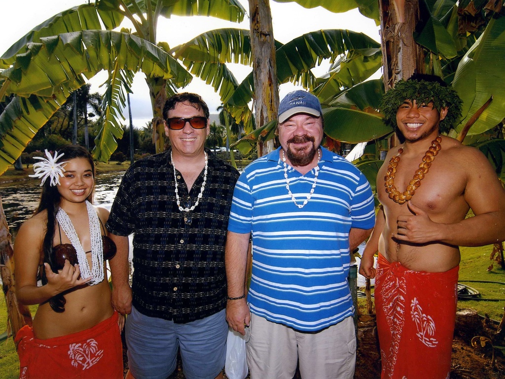 Hula girl, Michael, Paul, Hula hunk