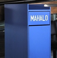 Mahalo for putting your trash in here.