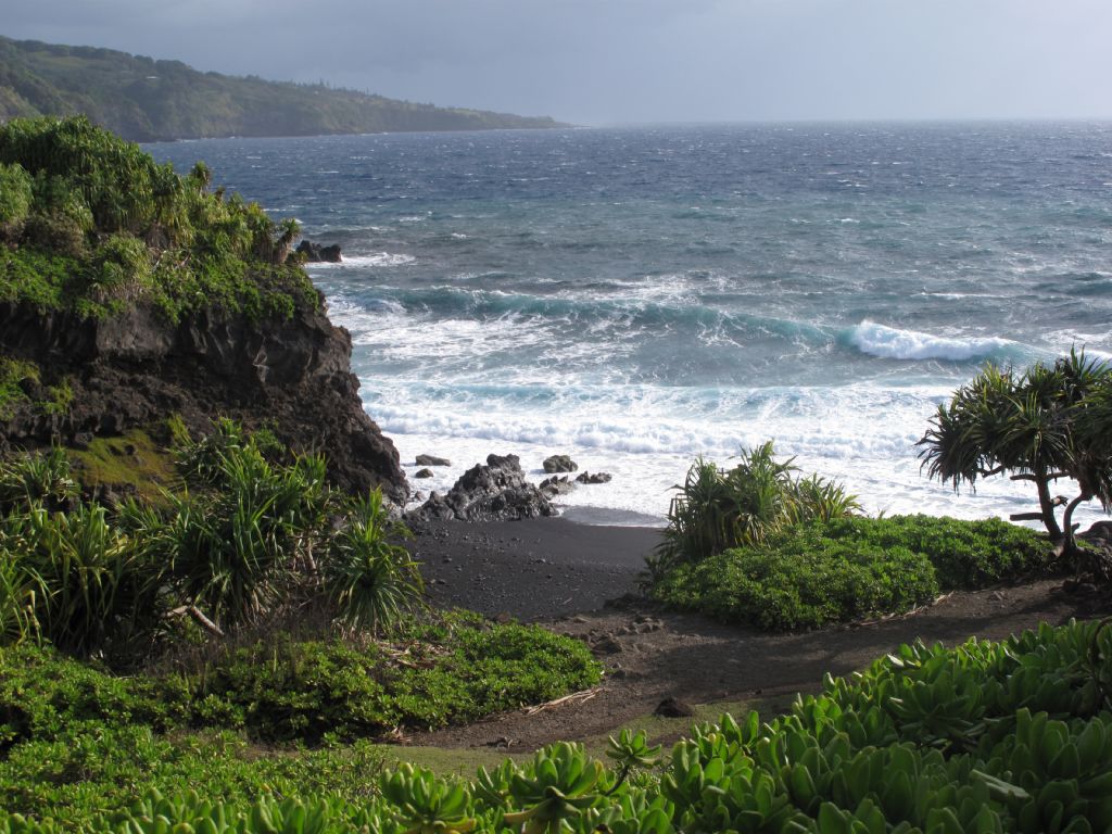 Ocean view from Kipahulu trail.