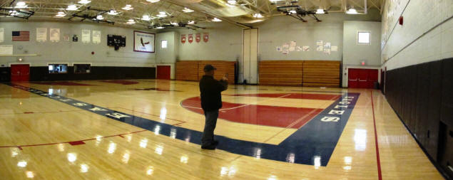 The new gymnasium.