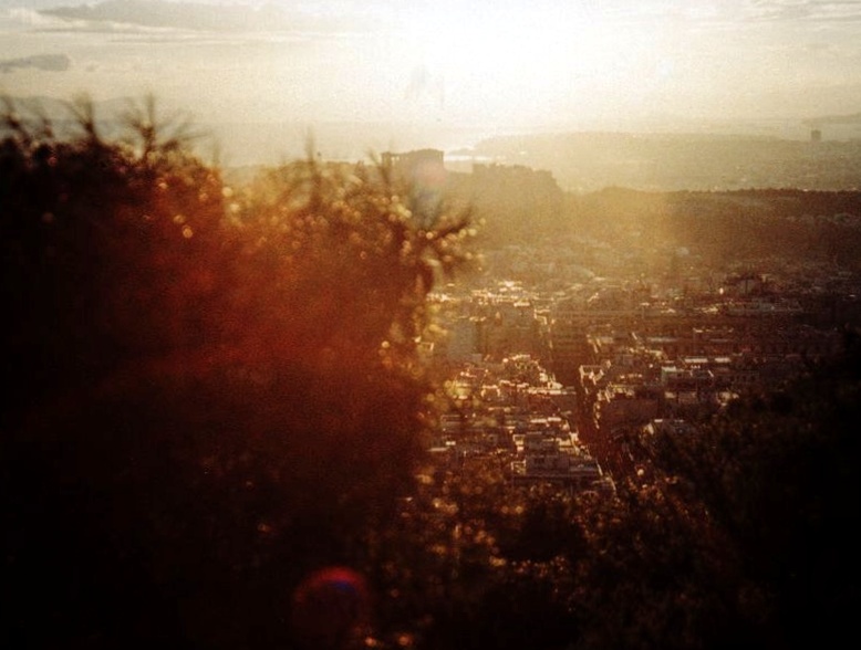 Sunset over the Acropolis