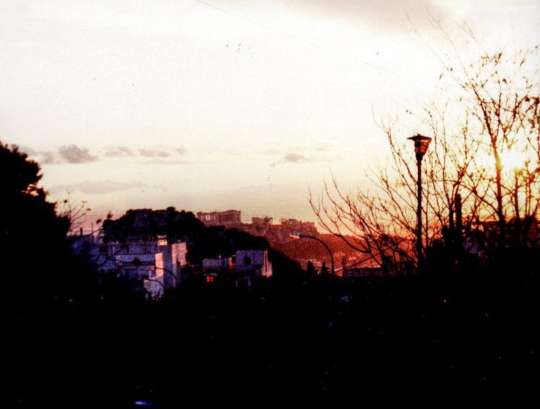 Sunset Over Acropolis