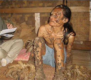 A real-life Swamp Thing